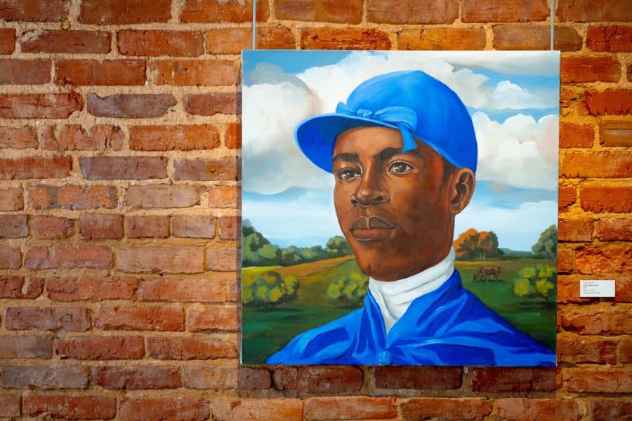 Cedric Smith’s “HORSEPOWER” exhibit paints Black cowboys to boost positive representation of Black people in America
