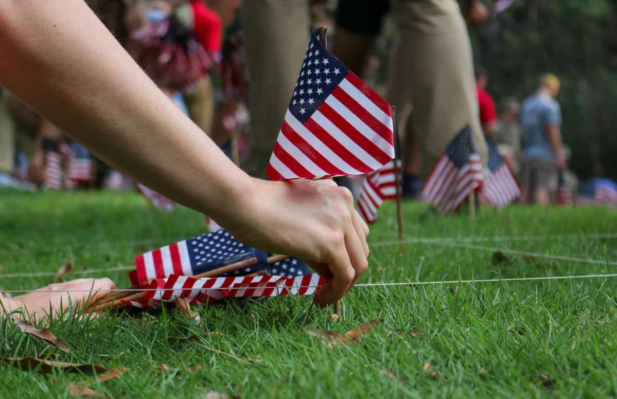 Student organizations honor the victims of 9/11