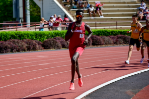 Kipsang participating in the Crimson Tide Invitational on April 23, 2022 at Sam Bailey Track and Field Stadium in Tuscaloosa, Ala.